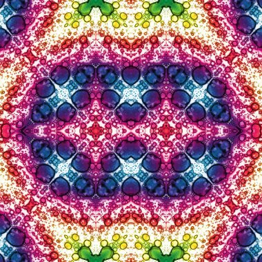 Kusursuz kare desenli. kare desen arkaplanı. Yaratıcı doku. Etnik kökenli. Kaleydoskop deseni