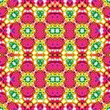 Kusursuz kare desenli. kare desen arkaplanı. Yaratıcı doku. Etnik kökenli. Kaleydoskop deseni