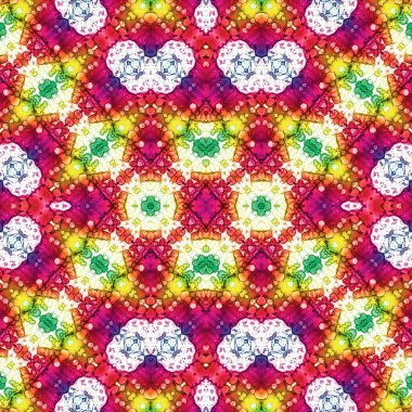 Kusursuz kare desenli. kare desen arkaplanı. Yaratıcı doku. Etnik kökenli. Kaleydoskop deseni