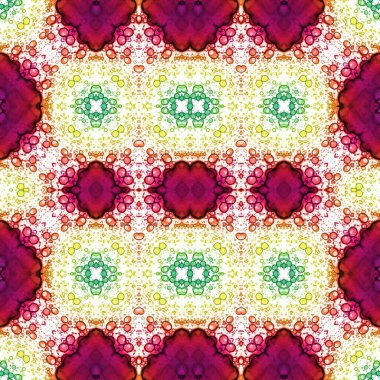 Kusursuz kare desenli. kare desen arkaplanı. Yaratıcı doku. Etnik kökenli. Kaleydoskop deseni