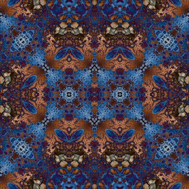 Kusursuz yaratıcı model. Kaotik doku arka planı. Sanat dokusu. Mandala arkaplanı