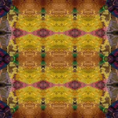 Kusursuz kare desenli. kare desen arkaplanı. Yaratıcı doku. Etnik kökenli. Kaleydoskop deseni