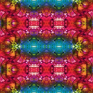 Kusursuz kare desenli. kare desen arkaplanı. Yaratıcı doku. Etnik kökenli. Kaleydoskop deseni