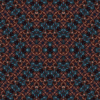 Kusursuz kare desenli. kare desen arkaplanı. Yaratıcı doku. Etnik kökenli. Kaleydoskop deseni