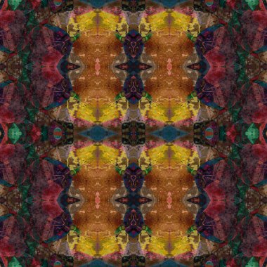 Kusursuz kare desenli. kare desen arkaplanı. Yaratıcı doku. Etnik kökenli. Kaleydoskop deseni