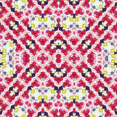 Kusursuz kare desenli. kare desen arkaplanı. Yaratıcı doku. Etnik kökenli. Kaleydoskop deseni