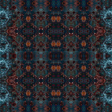 Kusursuz kare desenli. kare desen arkaplanı. Yaratıcı doku. Etnik kökenli. Kaleydoskop deseni