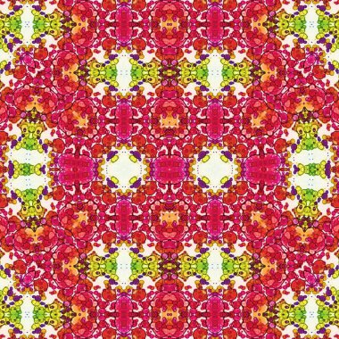 Kusursuz kare desenli. kare desen arkaplanı. Yaratıcı doku. Etnik kökenli. Kaleydoskop deseni