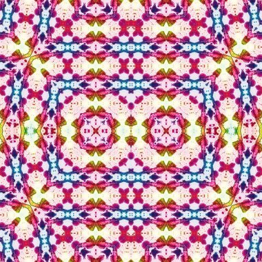 Kusursuz kare desenli. kare desen arkaplanı. Yaratıcı doku. Etnik kökenli. Kaleydoskop deseni