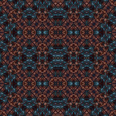 Kusursuz kare desenli. kare desen arkaplanı. Yaratıcı doku. Etnik kökenli. Kaleydoskop deseni