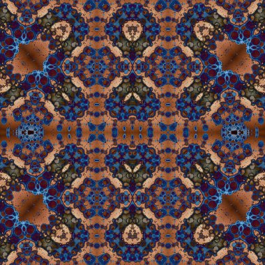 Kusursuz yaratıcı model. Kaotik doku arka planı. Sanat dokusu. Mandala arkaplanı