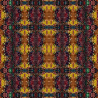 Kusursuz kare desenli. kare desen arkaplanı. Yaratıcı doku. Etnik kökenli. Kaleydoskop deseni