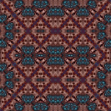 Kusursuz kare desenli. kare desen arkaplanı. Yaratıcı doku. Etnik kökenli. Kaleydoskop deseni