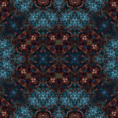 Kusursuz kare desenli. kare desen arkaplanı. Yaratıcı doku. Etnik kökenli. Kaleydoskop deseni