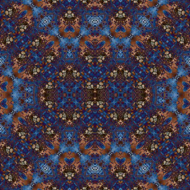 Kusursuz yaratıcı model. Kaotik doku arka planı. Sanat dokusu. Mandala arkaplanı