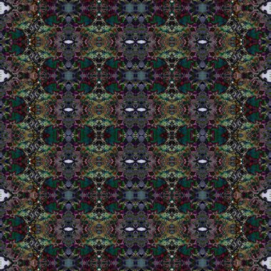 Kusursuz kare desenli. kare desen arkaplanı. Yaratıcı doku. Etnik kökenli. Kaleydoskop deseni