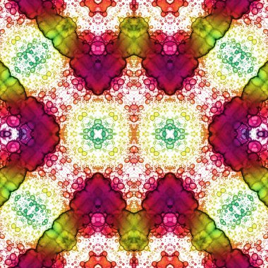 Kusursuz kare desenli. kare desen arkaplanı. Yaratıcı doku. Etnik kökenli. Kaleydoskop deseni