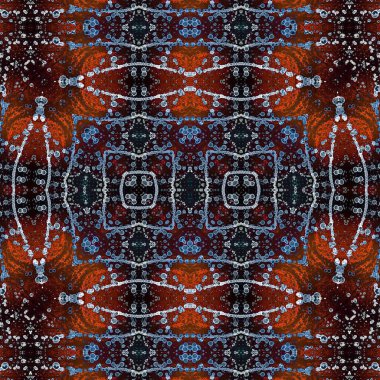 Kusursuz yaratıcı model. Kaotik doku arka planı. Sanat dokusu. Mandala arkaplanı