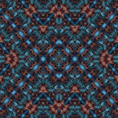 Kusursuz kare desenli. kare desen arkaplanı. Yaratıcı doku. Etnik kökenli. Kaleydoskop deseni