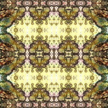 Kusursuz yaratıcı model. Kaotik doku arka planı. Sanat dokusu. Mandala arkaplanı