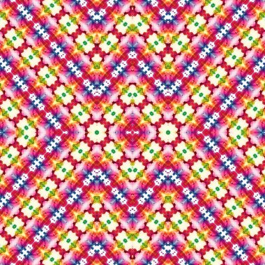 Kusursuz kare desenli. kare desen arkaplanı. Yaratıcı doku. Etnik kökenli. Kaleydoskop deseni
