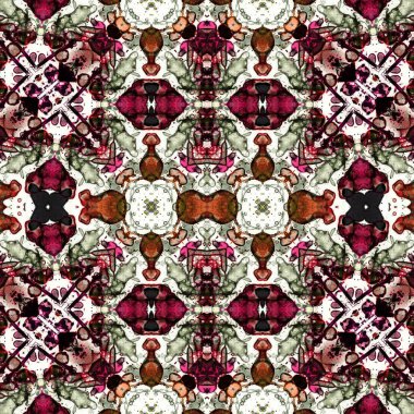 Kusursuz yaratıcı model. Kaotik doku arka planı. Sanat dokusu. Mandala arkaplanı