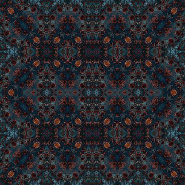 Kusursuz kare desenli. kare desen arkaplanı. Yaratıcı doku. Etnik kökenli. Kaleydoskop deseni