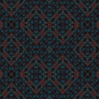 Kusursuz kare desenli. kare desen arkaplanı. Yaratıcı doku. Etnik kökenli. Kaleydoskop deseni