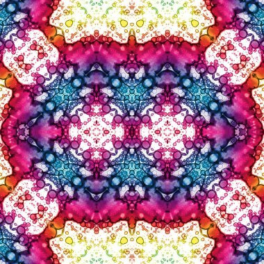 Kusursuz kare desenli. kare desen arkaplanı. Yaratıcı doku. Etnik kökenli. Kaleydoskop deseni