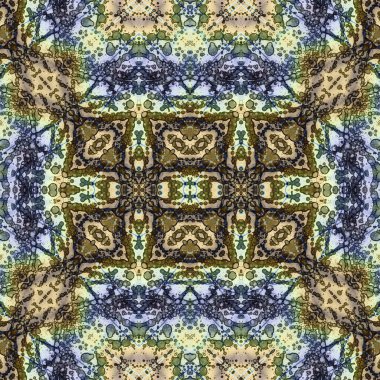 Kusursuz kare desenli. kare desen arkaplanı. Yaratıcı doku. Etnik kökenli. Kaleydoskop deseni