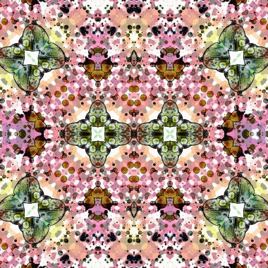 Kusursuz soyut desen. Yaratıcı doku arka planı. Soyut doku. Etnik arkaplan