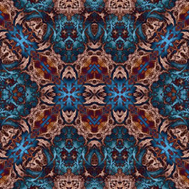 Kusursuz soyut desen. Yaratıcı doku arka planı. Soyut doku. Etnik arkaplan