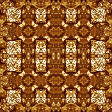 Kusursuz kare desenli. kare desen arkaplanı. Yaratıcı doku. Etnik kökenli. Kaleydoskop deseni