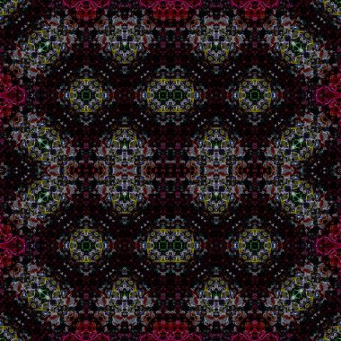 Kusursuz yaratıcı model. Kaotik doku arka planı. Sanat dokusu. Mandala arkaplanı