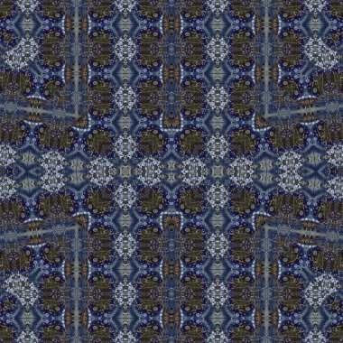 Kusursuz kare desenli. kare desen arkaplanı. Yaratıcı doku. Etnik kökenli. Kaleydoskop deseni