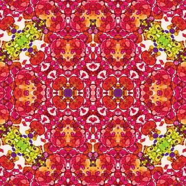 Kusursuz kare desenli. kare desen arkaplanı. Yaratıcı doku. Etnik kökenli. Kaleydoskop deseni