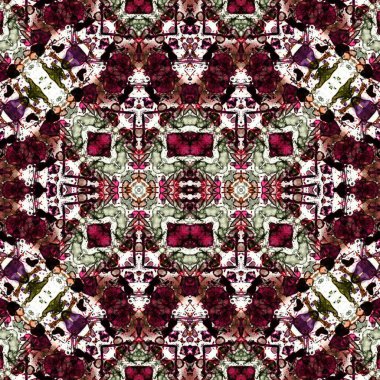 Kusursuz yaratıcı model. Kaotik doku arka planı. Sanat dokusu. Mandala arkaplanı