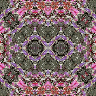 Kusursuz yaratıcı model. Kaotik doku arka planı. Sanat dokusu. Mandala arkaplanı