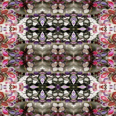 Kusursuz soyut desen. Yaratıcı doku arka planı. Soyut doku. Etnik arkaplan