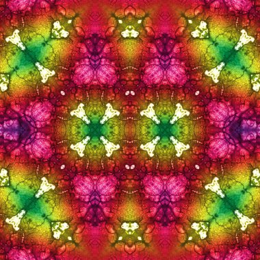 Kusursuz kare desenli. kare desen arkaplanı. Yaratıcı doku. Etnik kökenli. Kaleydoskop deseni