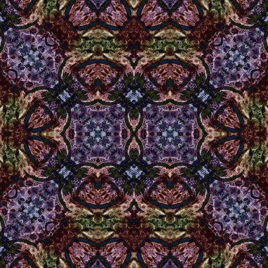 Kusursuz yaratıcı model. Kaotik doku arka planı. Sanat dokusu. Mandala arkaplanı