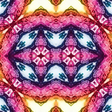 Kusursuz yaratıcı model. Kaotik doku arka planı. Sanat dokusu. Mandala arkaplanı