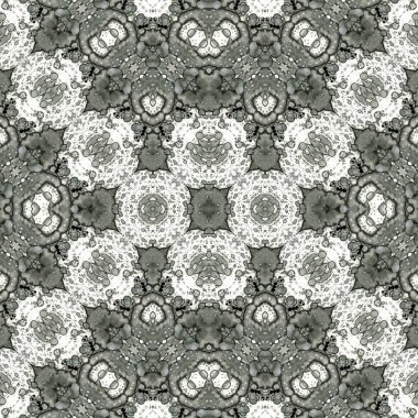 Kusursuz kare desenli. kare desen arkaplanı. Yaratıcı doku. Etnik kökenli. Kaleydoskop deseni