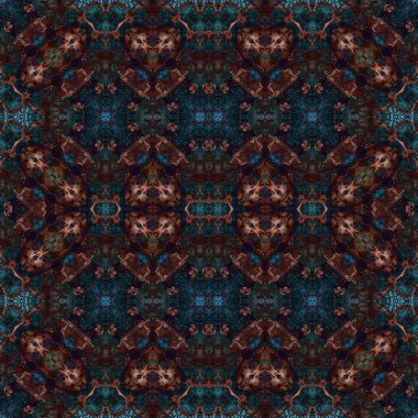 Kusursuz kare desenli. kare desen arkaplanı. Yaratıcı doku. Etnik kökenli. Kaleydoskop deseni