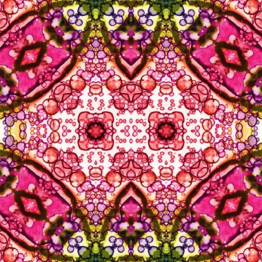 Kusursuz yaratıcı model. Kaotik doku arka planı. Sanat dokusu. Mandala arkaplanı