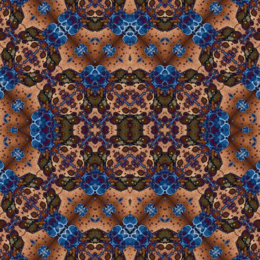 Kusursuz kare desenli. kare desen arkaplanı. Yaratıcı doku. Etnik kökenli. Kaleydoskop deseni