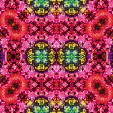 Kusursuz kare desenli. kare desen arkaplanı. Yaratıcı doku. Etnik kökenli. Kaleydoskop deseni