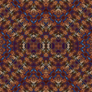 Kusursuz yaratıcı model. Kaotik doku arka planı. Sanat dokusu. Mandala arkaplanı