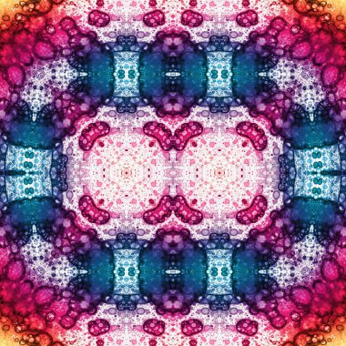 Kusursuz kare desenli. kare desen arkaplanı. Yaratıcı doku. Etnik kökenli. Kaleydoskop deseni