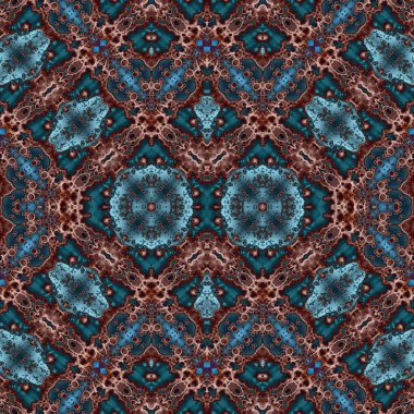 Kusursuz kare desenli. kare desen arkaplanı. Yaratıcı doku. Etnik kökenli. Kaleydoskop deseni